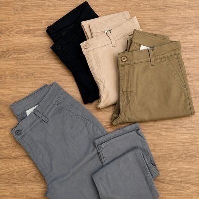 roupas alfaitaria calca masculina sarja slim esporte fino kit 3