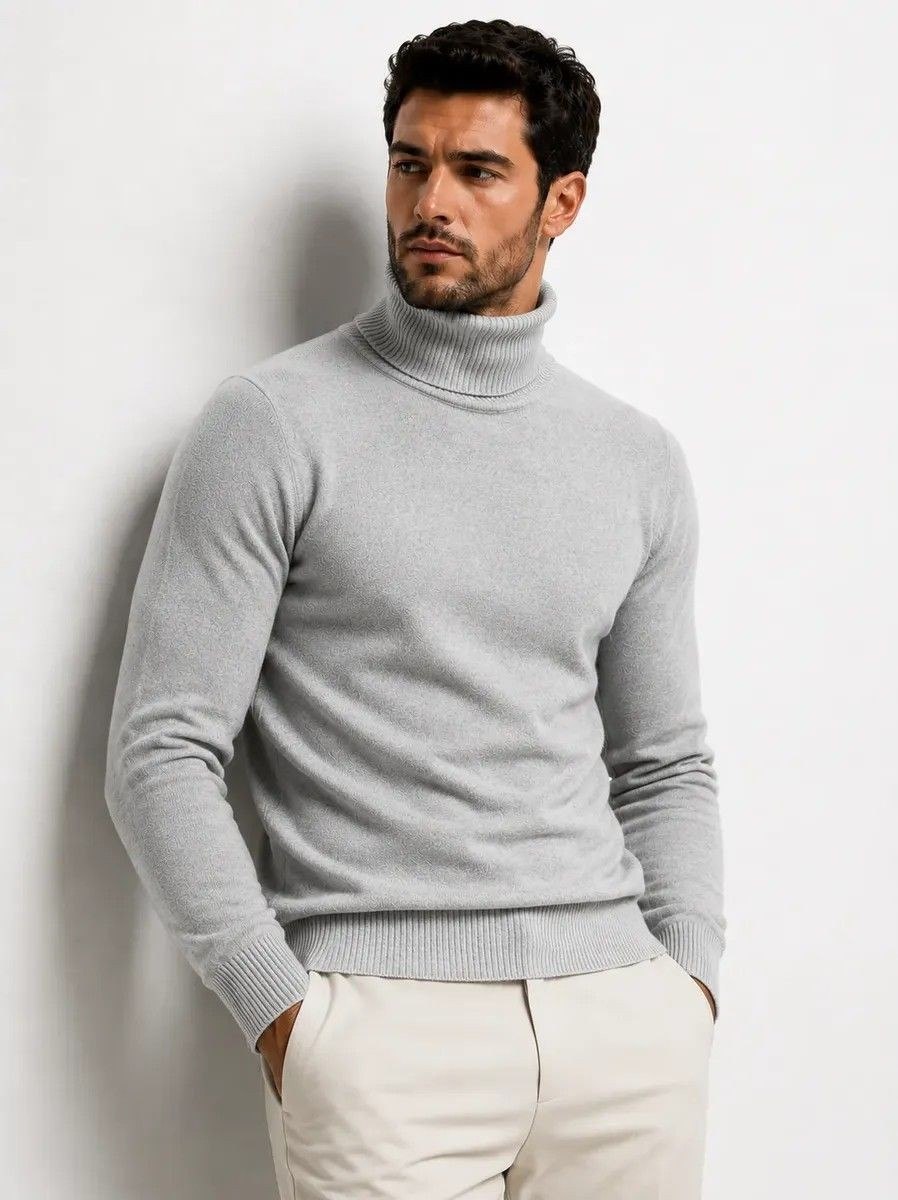 roupas casaco tricot lã masculina mp818