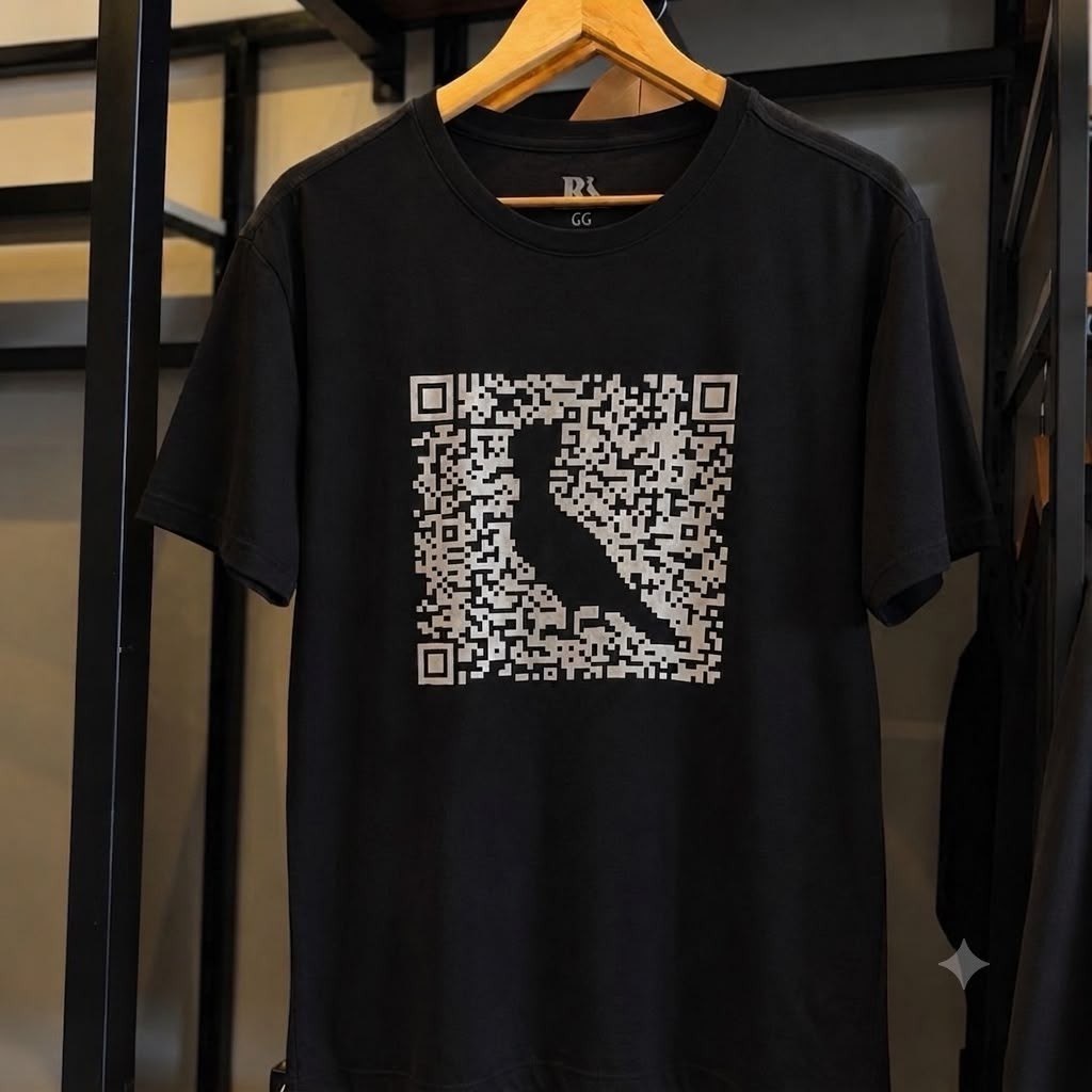 roupas reserva camiseta básica greenk qr code leve conforto reserva
