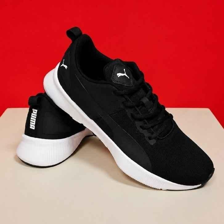 tênis puma flyer runner mesh bdp preto