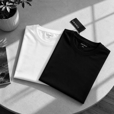 roupas aramis camiseta manga curta new basic kit 2