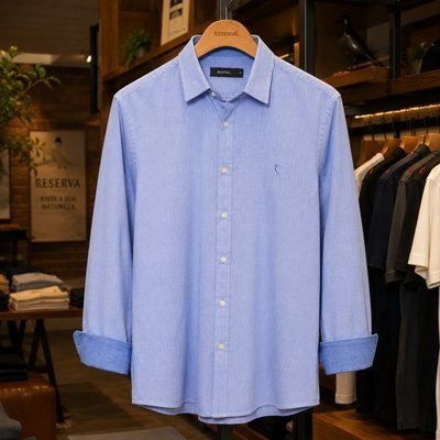 roupas reserva kiro marinho liso