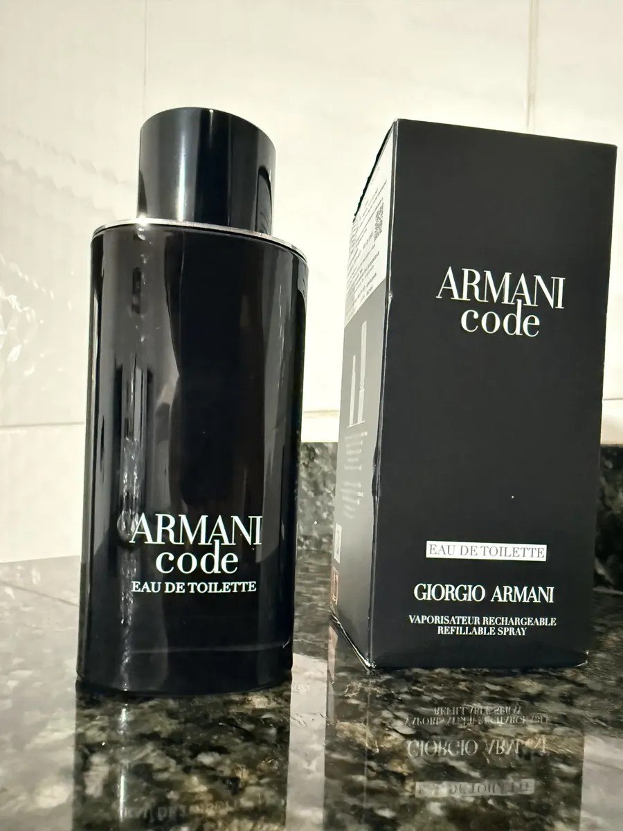 perfumaria armani armani code eau de toilette refilável 75ml