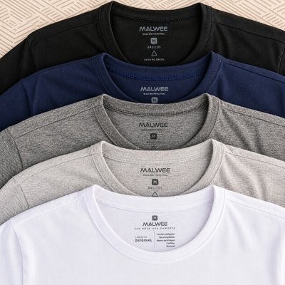 roupas malwee camiseta básicas malwee masculina 100% algodão