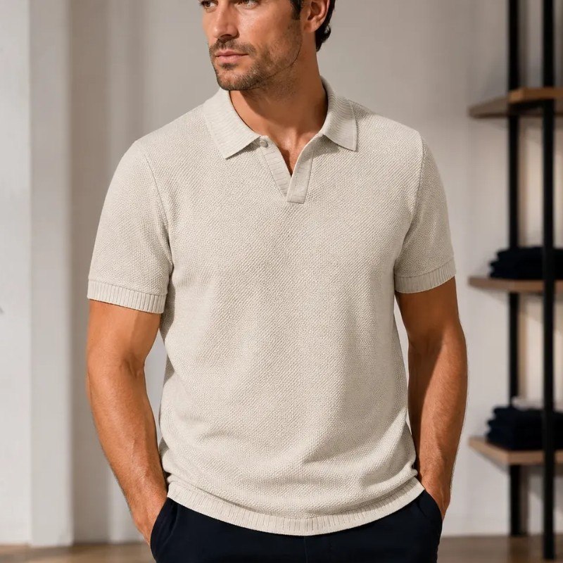 roupas hering camisa polo masculina trico leve respirável estilo