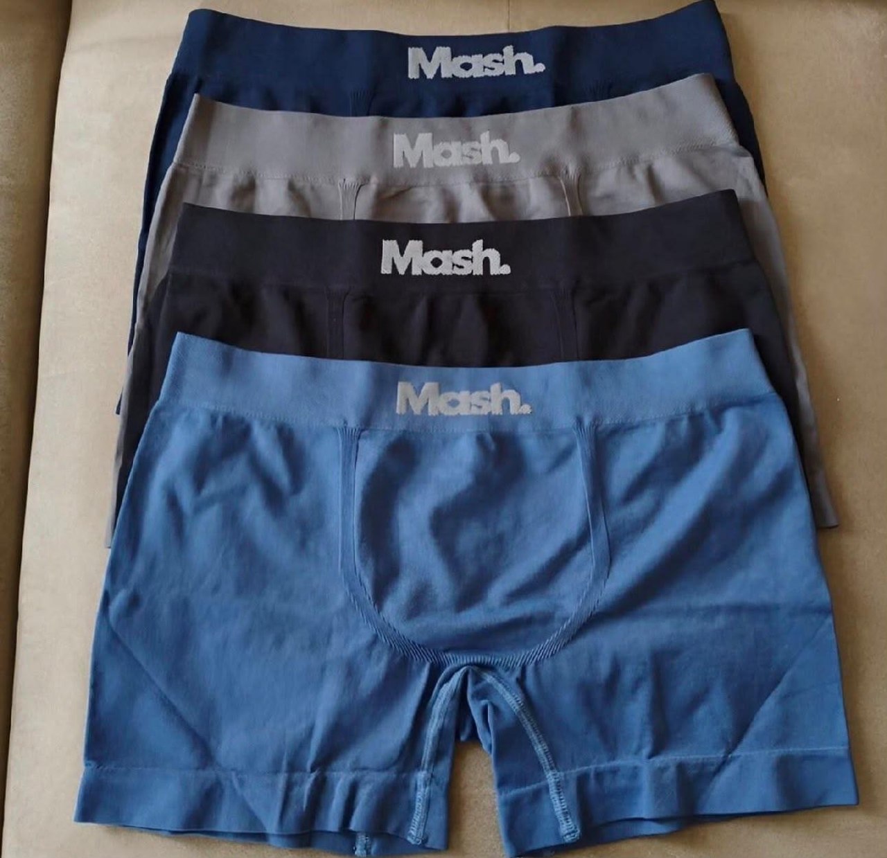 roupas mash cuecas boxer microfibra sem costura kit com 4
