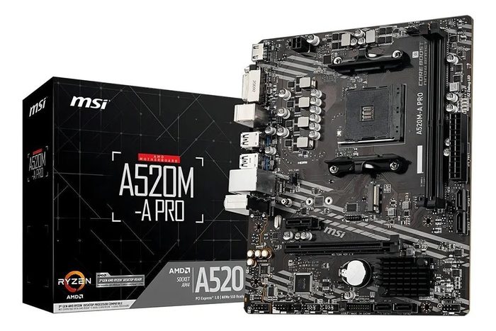 Placa Mãe MSI A520M