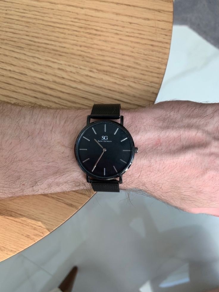 relógios saint germain houston full black 40mm