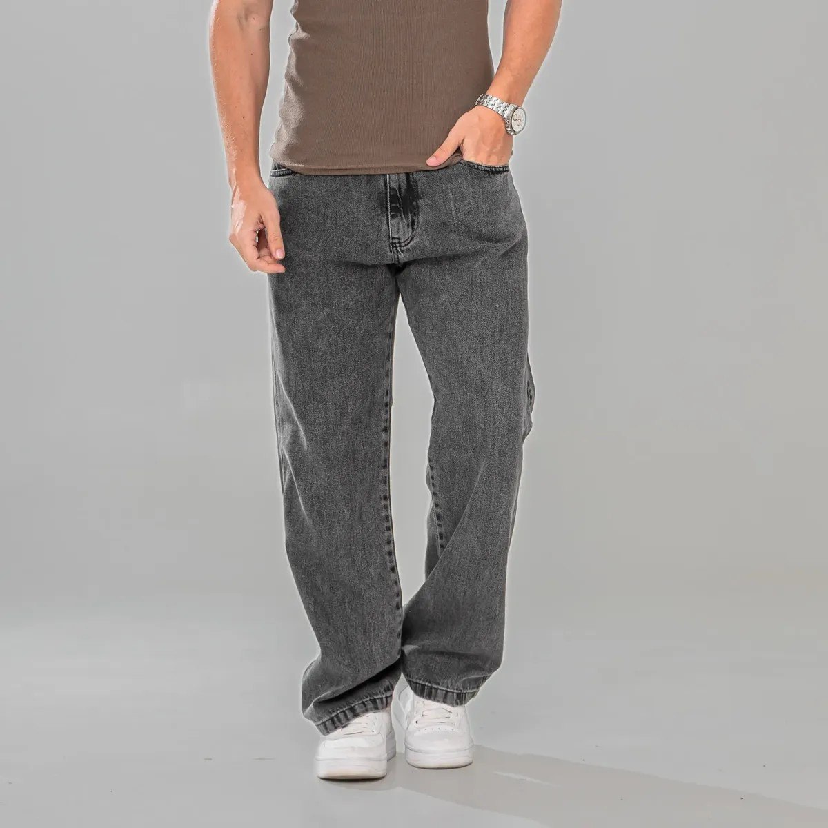 roupas marmorizada streetwear larga bag calça balão jeans masculina