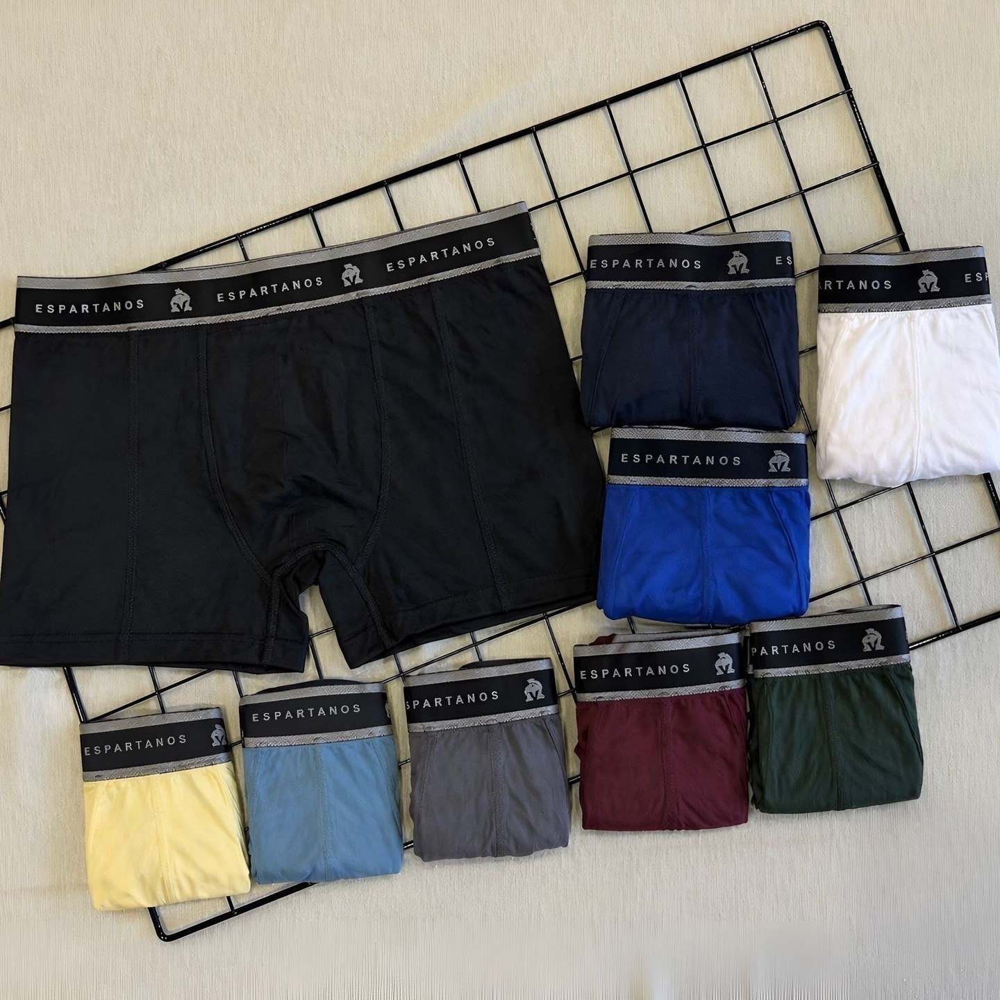 roupas cueca boxer microfibra kit 10