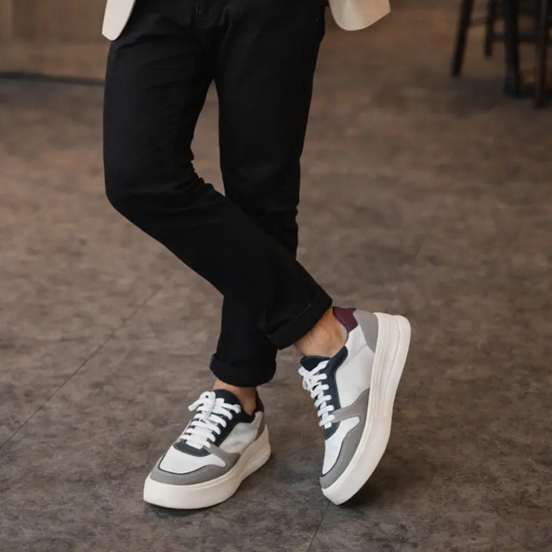 Tênis Masculino Couro Legítimo Premium Forrado Solado Leve 38 a 44
