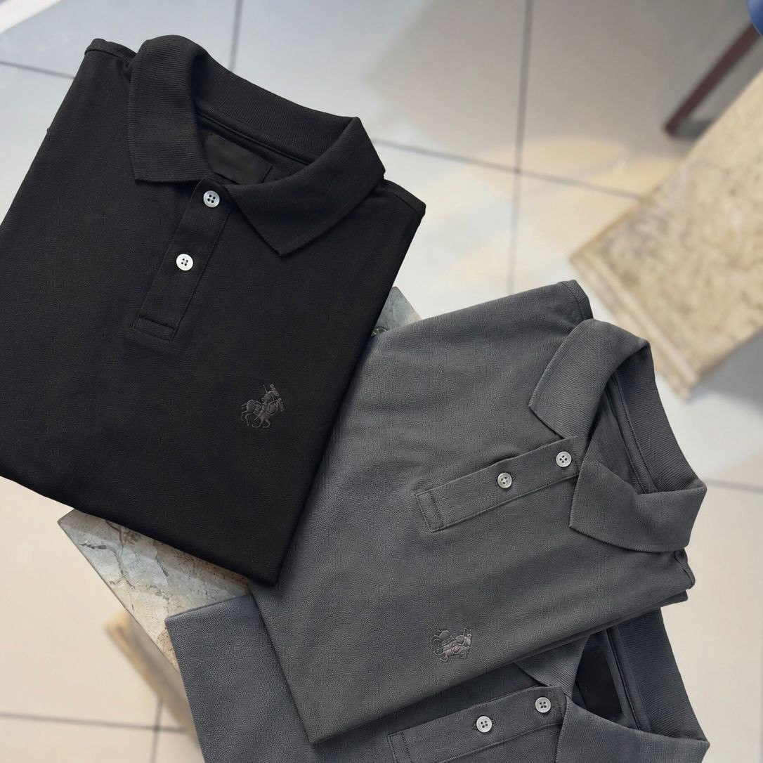 roupas kit 2 camisa polo piquet masculina casual premium