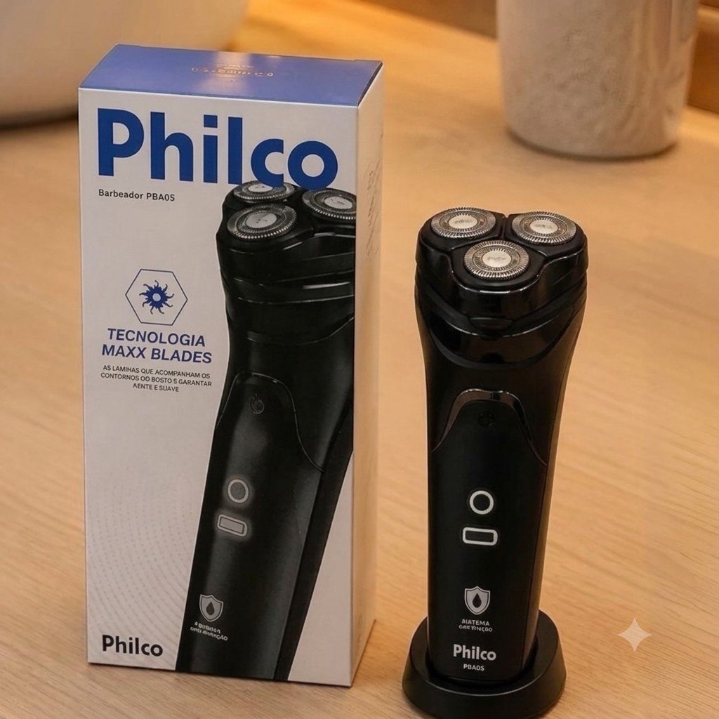barbeadores philco pba08 bivolt à prova dágua