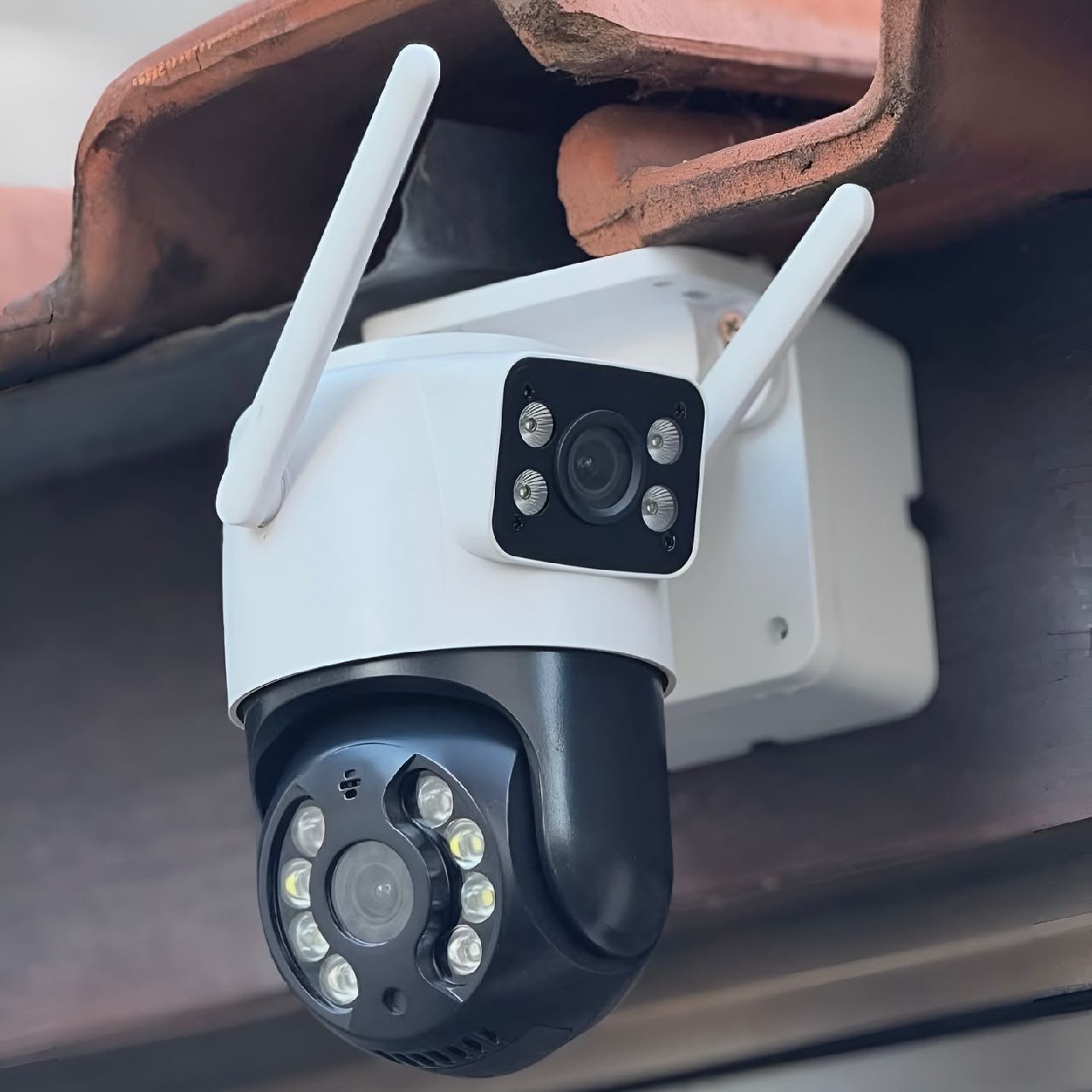 câmeras de segurança a28 a28 wifi app icsee à prova d'água