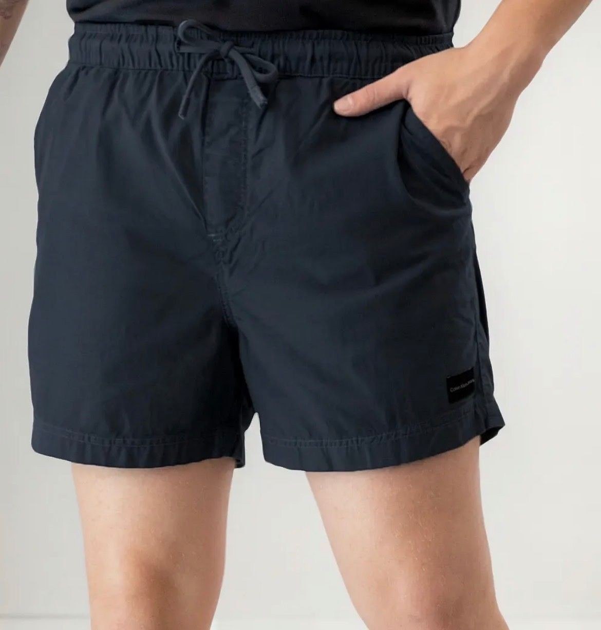 roupas calvin klein jeans color cós elástico azul marinho
