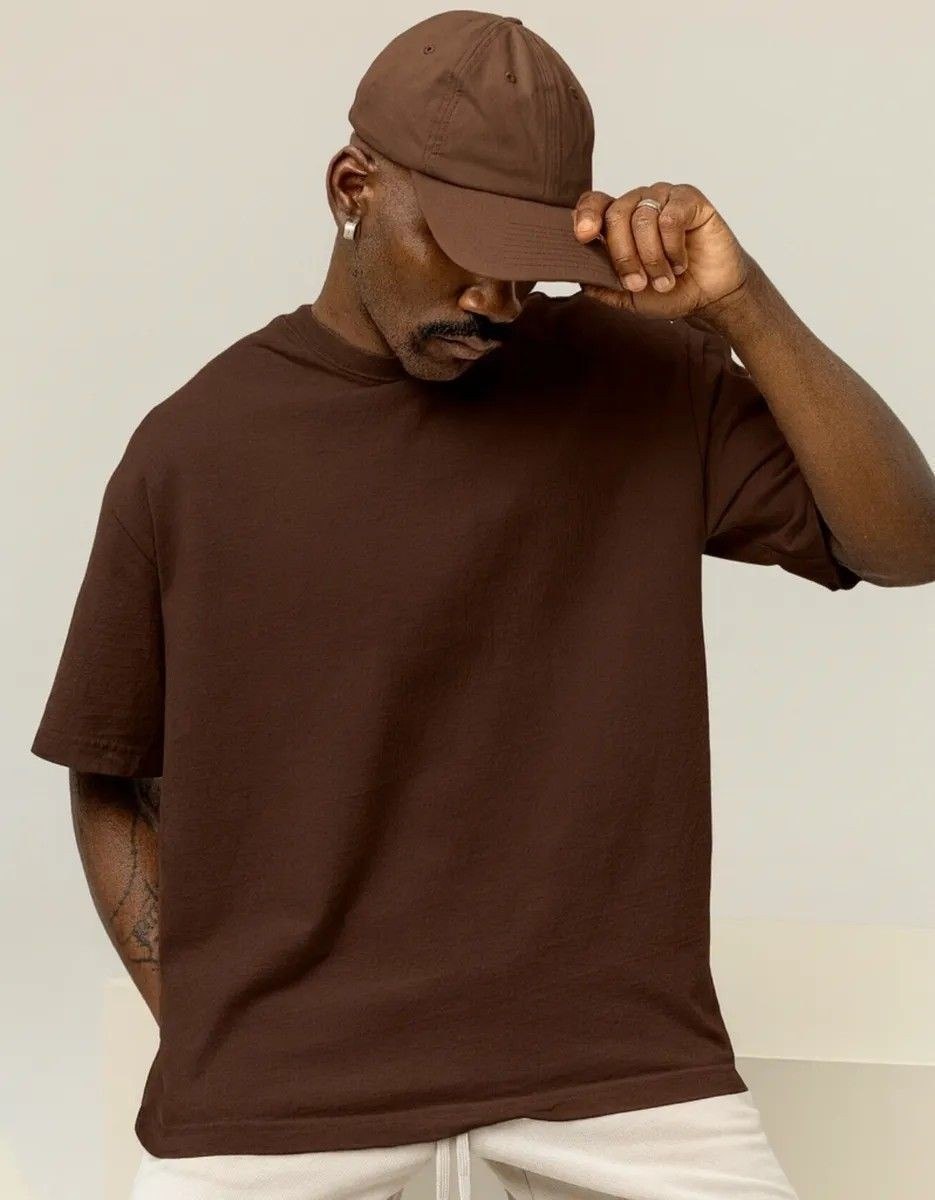 roupas camiseta oversized masculina algodão streetwear lisa premium