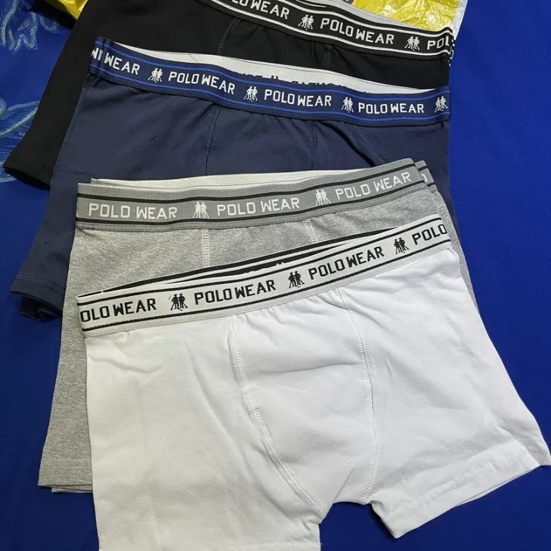 roupas polo wear kit 10 cuecas algodão sortido