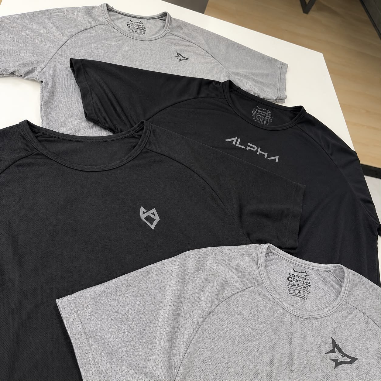 roupas alpha camiseta kit 6 mais procuradas