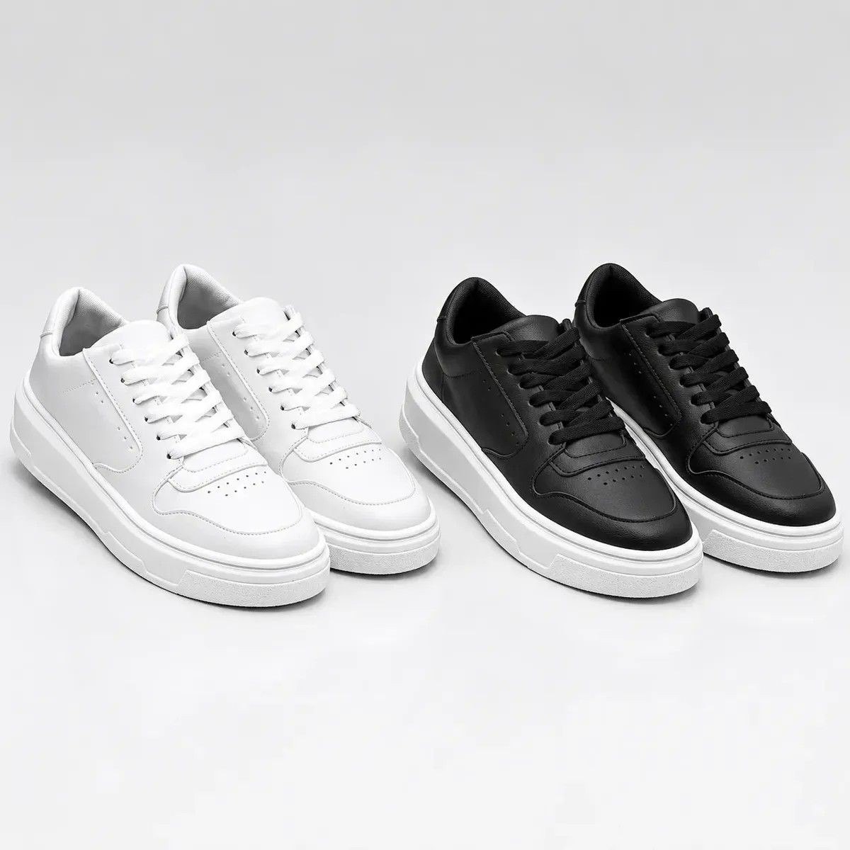 2 Tênis Estiloso Macio Elegante Moda Masculina Casual Style