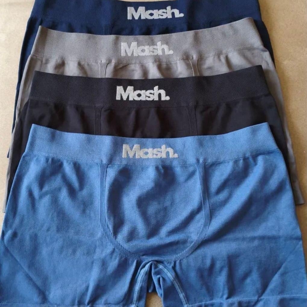 roupas decco kit 4 cuecas boxer microfibra mash box sem costura
