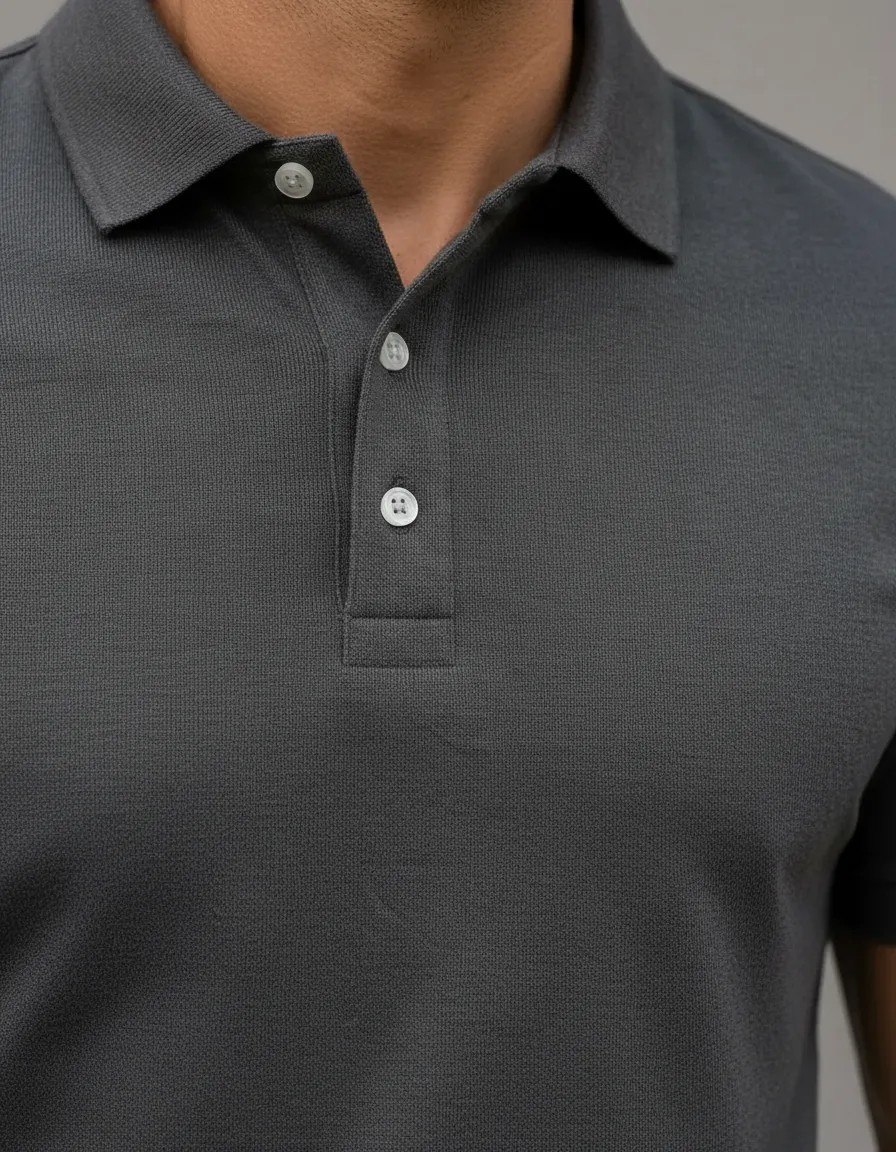 roupas demontie camisa polo piquet slim