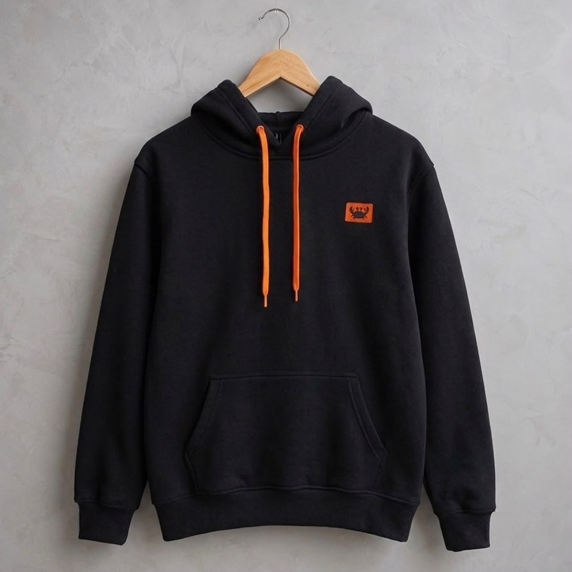 roupas moleton capuz blusa de frio lisa cordao neon canguru