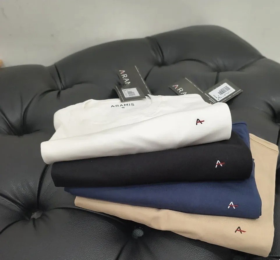 roupas aramis crewneck basic lisa preta