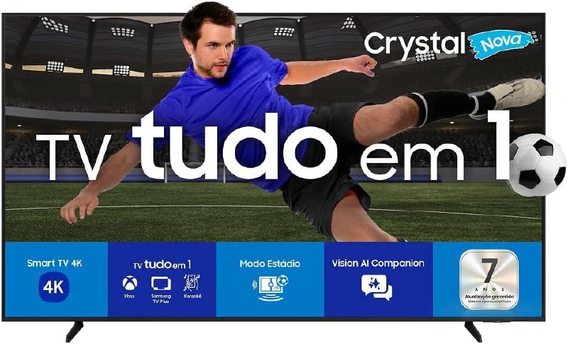 📺 Samsung Smart TV 85" Crystal UHD 4K U8600F