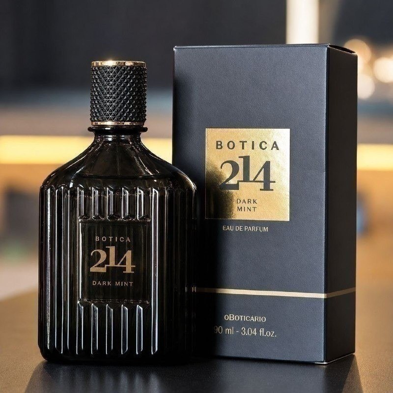 perfumes o boticário botica 214 dark mint eau de parfum masculino 90ml