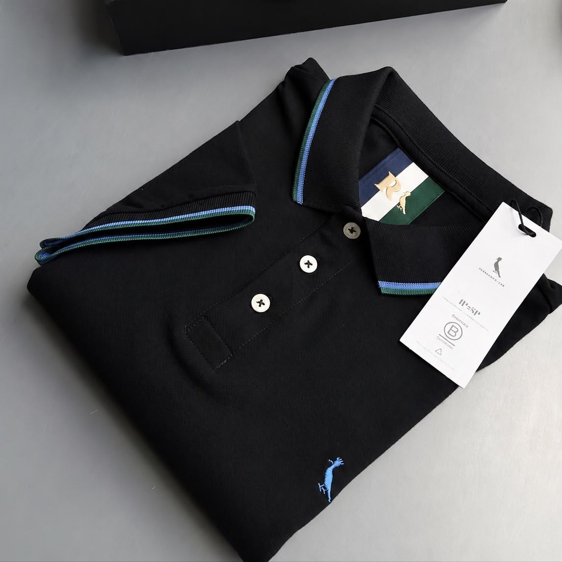 roupas reserva camisa polo masculino curta 100% algodão preto