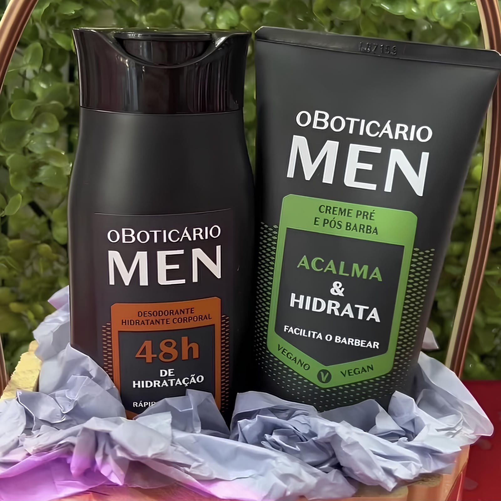 beleza o boticario combo men sport creme pre pos barba 150g loção corporal