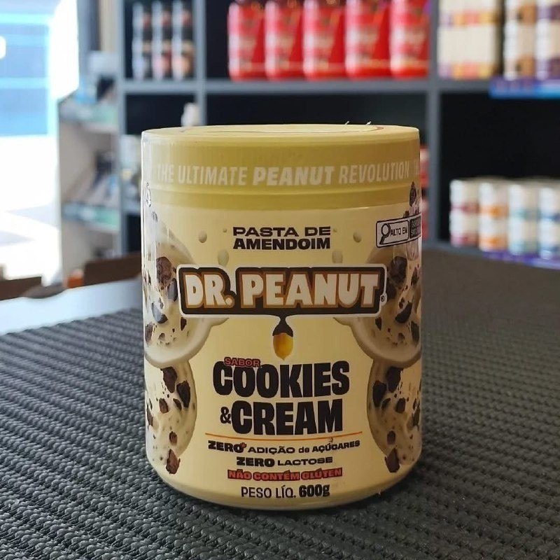 alimentos dr. peanut cookies & cream 600g