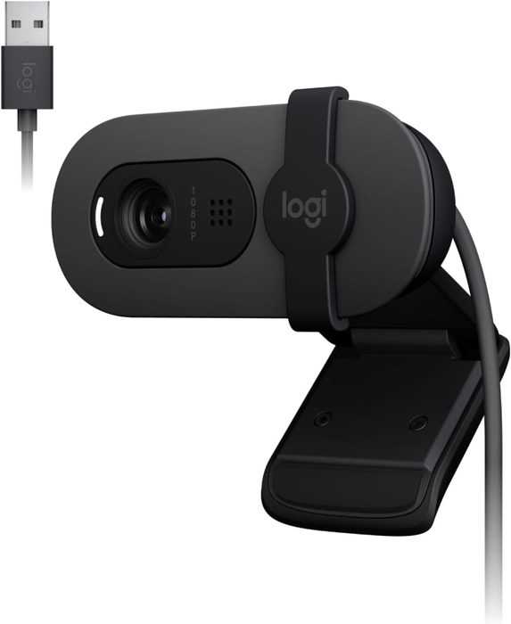 câmeras/webcam logitech brio 100
