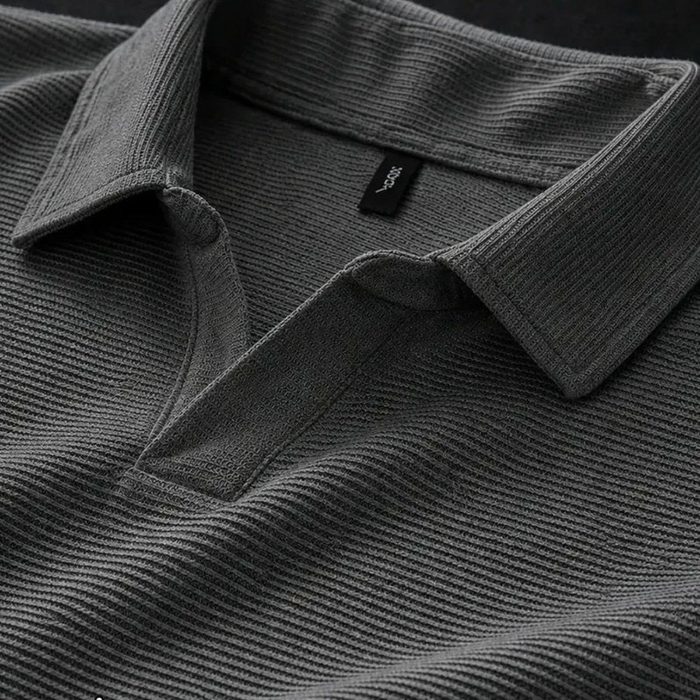 roupas polo masculina texturizada sem botão várias cores