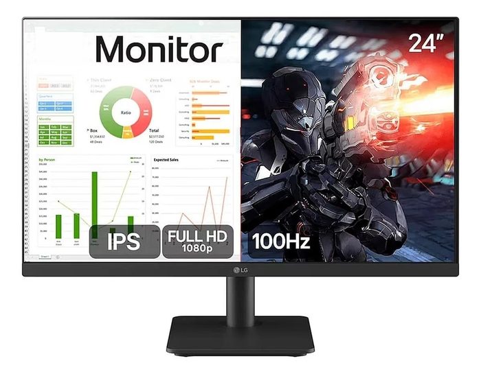 Monitor LG 24" Full HD IPS 100Hz