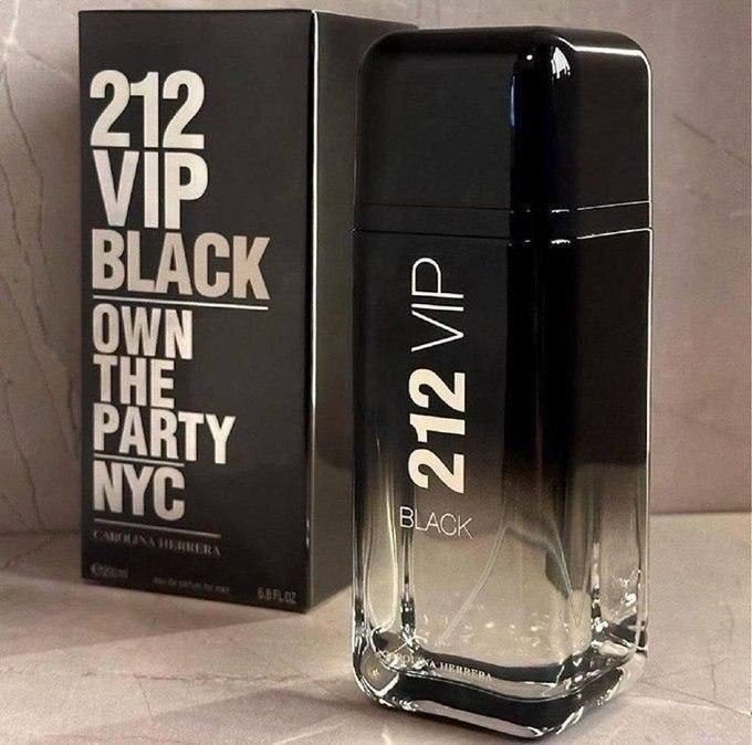 Perfume Carolina Herrera 212 Vip Black Eau De Parfum 100 Ml Masculino