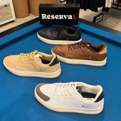 Tênis Reserva Roma Masculino Casual Cano Baixo Elegante