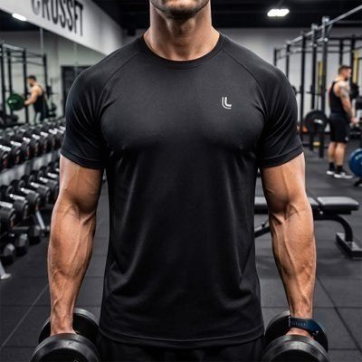 Camiseta Esportiva Lupo Masculina Dry Academia Confortável