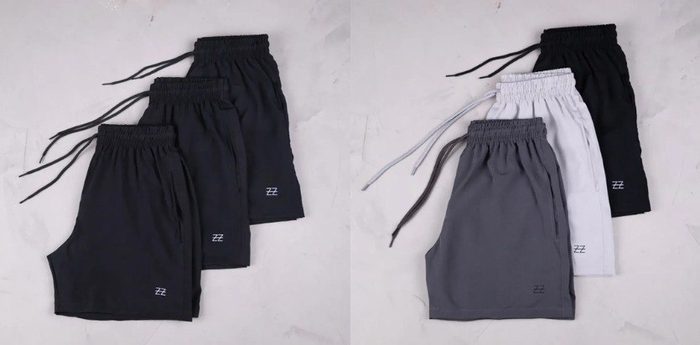 🎮 Kit 3 Bermudas Luzzo Premium