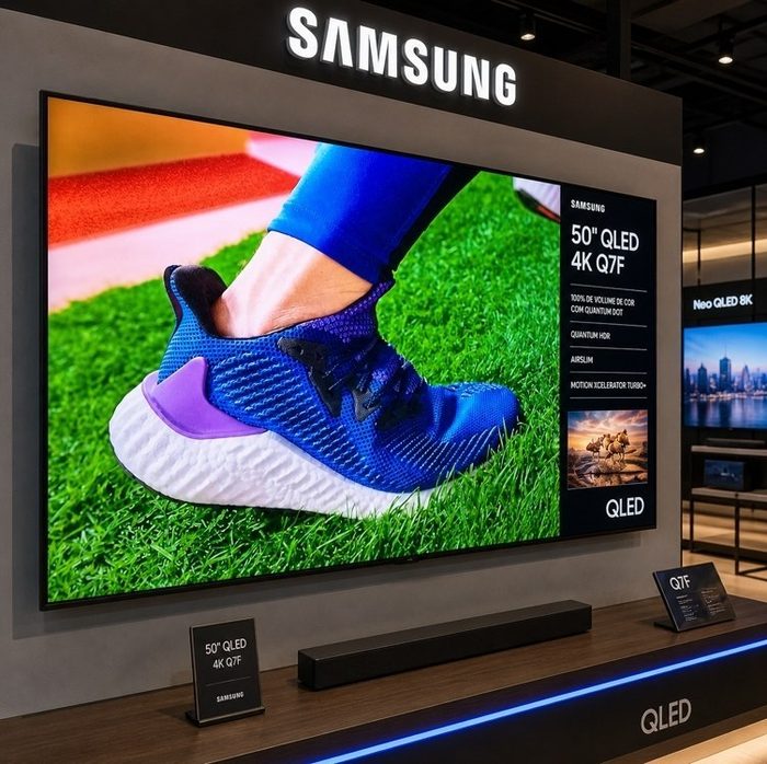 TV Samsung 50" 4K QLED