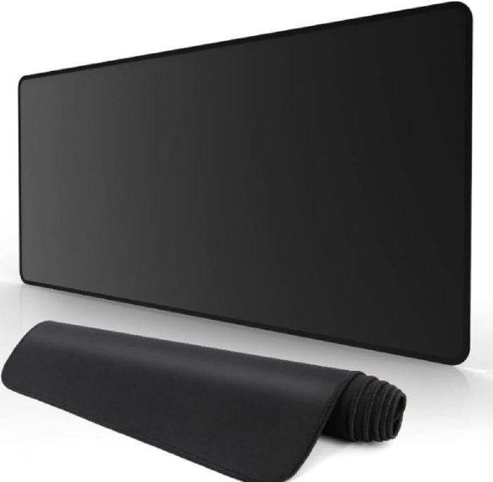 Mouse Pad Preto Extra Grande 70X35