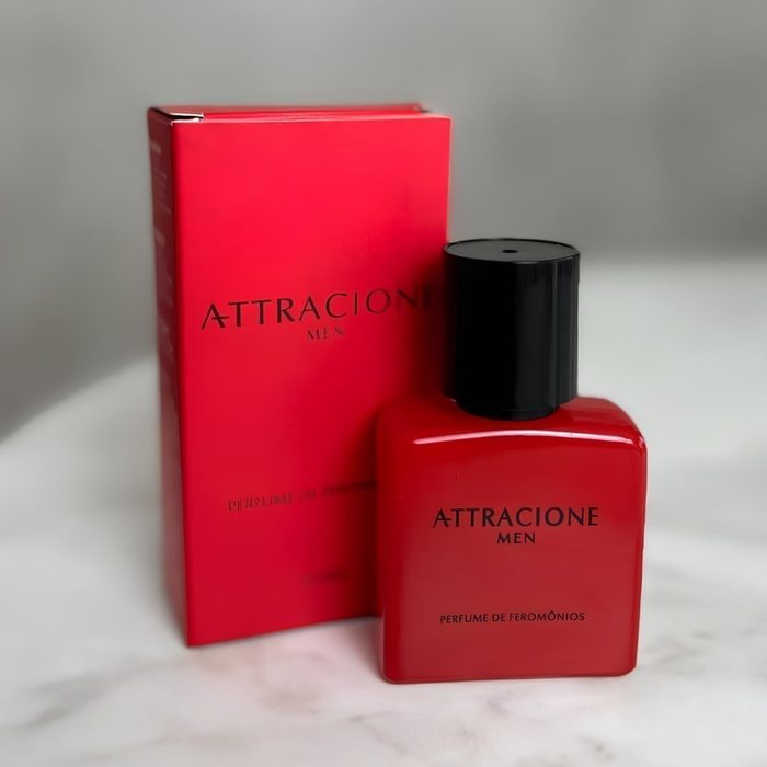 🛒Attracione Men Perfume Masculino Com Feromônios Ativados 25 Ml