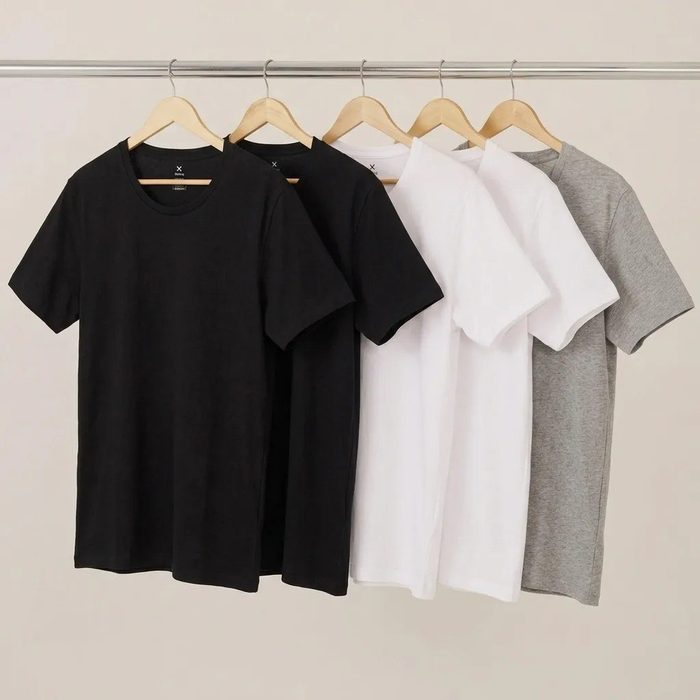 Kit 5 Camisetas Hering Masculina Basica Original Algodão