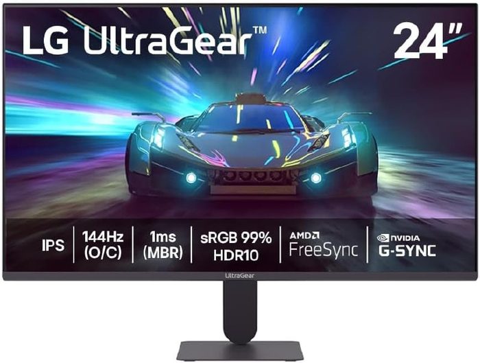 Monitor LG Ultragear 24" Full HD 144Hz