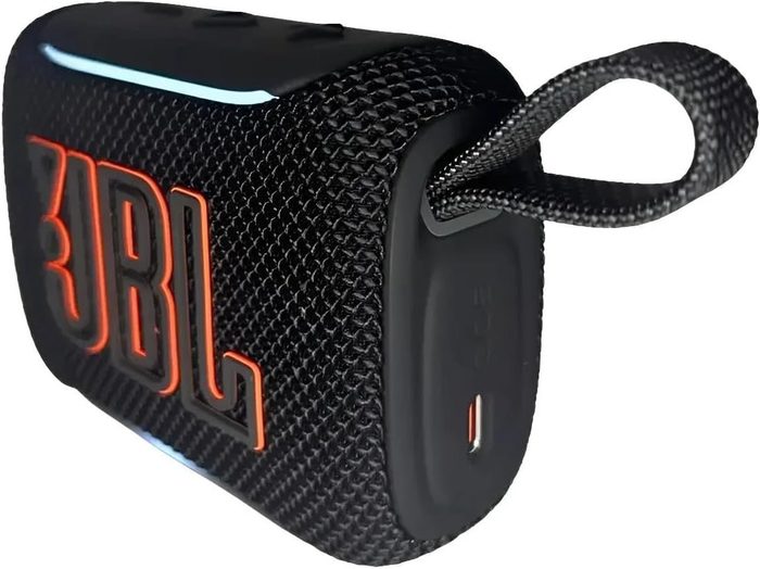 🎵 JBL Go 5 - Bluetooth Portátil - À Prova D'água e Poeira - Preta