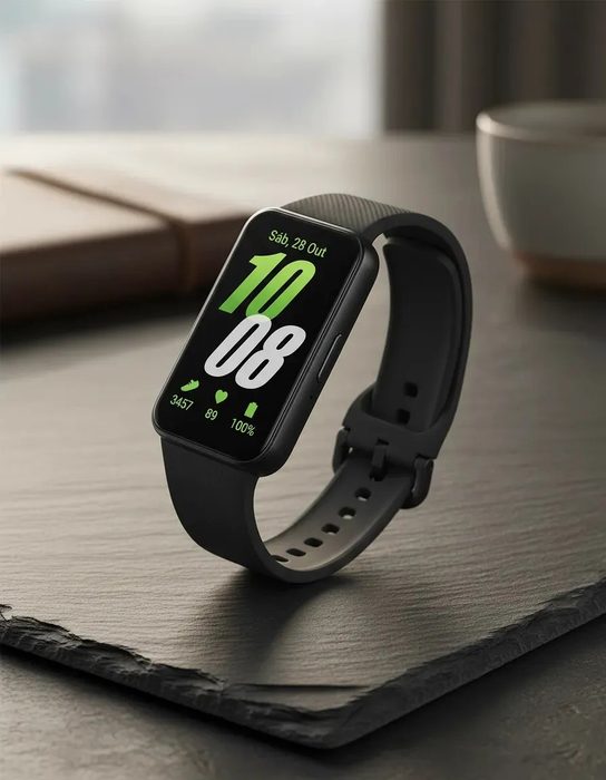 Smartwatch Samsung Galaxy Fit3 Display 1.6 Grafite Liso Grafit