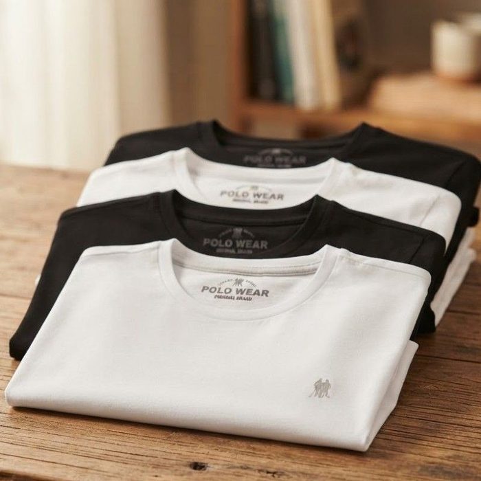 Kit 4 Camisetas Masculinas Polo Wear Sortido Sortido M Lisa