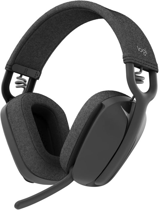 Headset Sem Fio Logitech Zone Vibe 100 Com Microfone Flip- to-Mute Com Cancelamento de Ruído