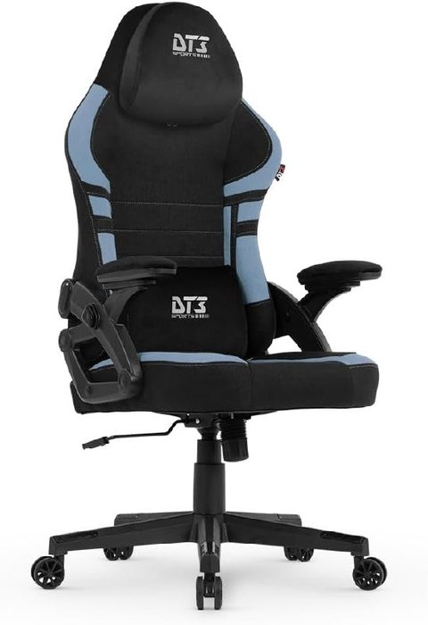 🪑 Cadeira Gamer DT3 GX - Reclinável - Apoio Cabeça Ajustável - Azul