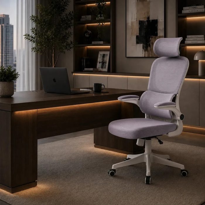 Cadeira Escritório Ergonômica Maat Brand Suporte Lombar Nr17